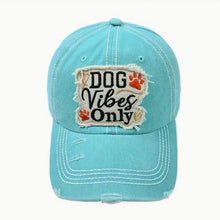 Load image into Gallery viewer, Dog Vibes Only Baseball Hat
