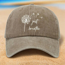 Load image into Gallery viewer, Just Breathe Baseball Cap
