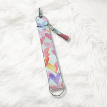 Load image into Gallery viewer, Charmable Wristlet Keychains - Valentine&#39;s Day (multiple patterns)
