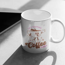 Load image into Gallery viewer, Coffee Themed Mug - Sh*t Happens, Coffee Helps
