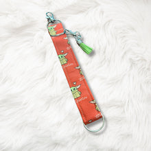 Load image into Gallery viewer, Charmable Wristlet Keychains - Valentine&#39;s Day (multiple patterns)
