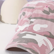 Load image into Gallery viewer, Pink Camo Baseball Cap
