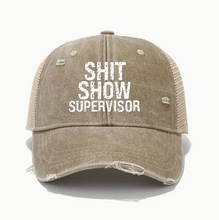 Load image into Gallery viewer, Shit Show Supervisor Baseball Cap
