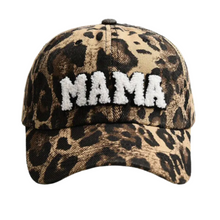 Load image into Gallery viewer, Mama Leopard Print Baseball Cap
