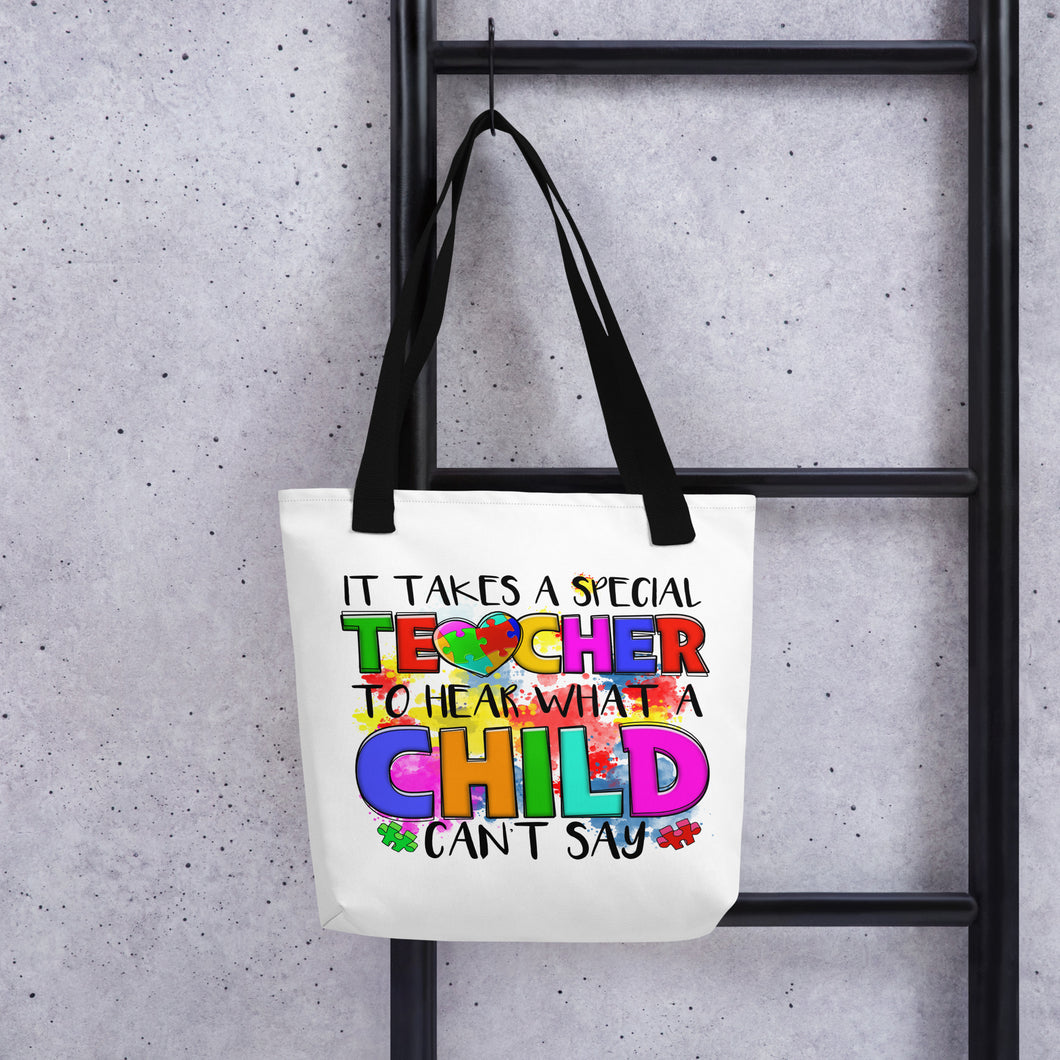 Special Teacher To Hear Tote bag