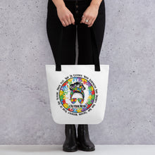 Load image into Gallery viewer, Autism Mom Proverbs Tote bag
