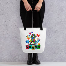 Load image into Gallery viewer, Autism Support Squad Tote bag
