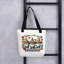 Load image into Gallery viewer, Fiesta With My Gnomigos Tote bag
