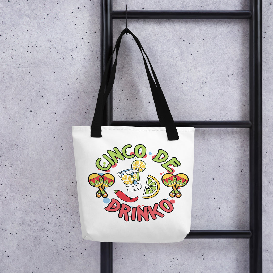 Cinco de Drinko Tote bag