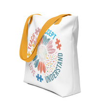 Load image into Gallery viewer, Teach Accept Love Understand Tote bag
