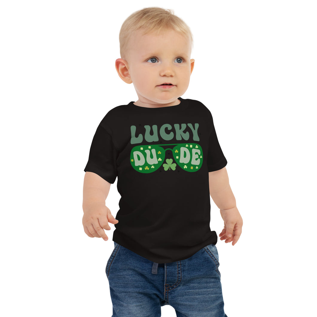 Lucky Dude Baby Jersey Short Sleeve Tee