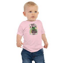 Load image into Gallery viewer, Happy St Pat-Rex Day Baby Jersey Short Sleeve Tee
