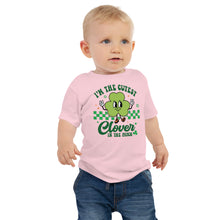 Load image into Gallery viewer, I&#39;m The Cutest Clover In The Patch Baby Jersey Short Sleeve Tee
