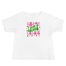 Load image into Gallery viewer, Sassy Little Lassie Baby Jersey Short Sleeve Tee
