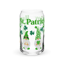 Load image into Gallery viewer, Happy St Patrick&#39;s Day Gnomes Can-shaped glass
