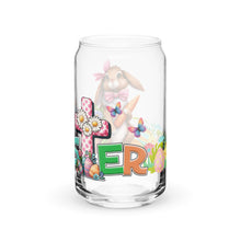 Load image into Gallery viewer, Bunny Easter Can-shaped glass
