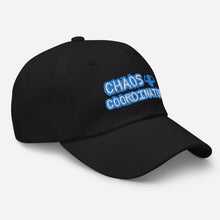 Load image into Gallery viewer, Chaos Coordinator Blue Color Pop Dad hat
