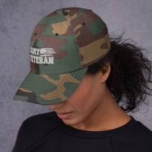 Load image into Gallery viewer, Army Veteran Dad hat
