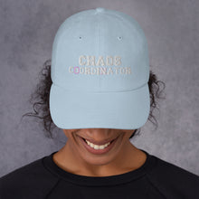 Load image into Gallery viewer, Chaos Coordinator Block Letters Dad hat
