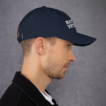 Load image into Gallery viewer, Navy Veteran Dad hat
