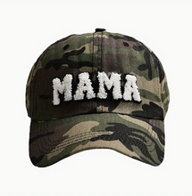 Load image into Gallery viewer, Mama Green Camo Baseball Cap
