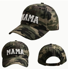 Load image into Gallery viewer, Mama Green Camo Baseball Cap
