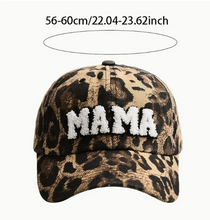 Load image into Gallery viewer, Mama Leopard Print Baseball Cap
