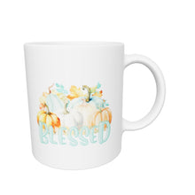 Load 3D model into Gallery viewer, Fall  Blessed White Mug
