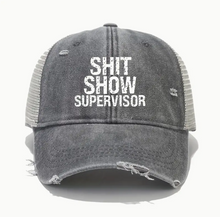 Load image into Gallery viewer, Shit Show Supervisor Baseball Cap
