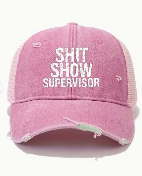 Shit Show Supervisor Baseball Cap