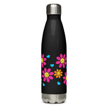 Load image into Gallery viewer, Choose Happy Retro Stainless steel water bottle
