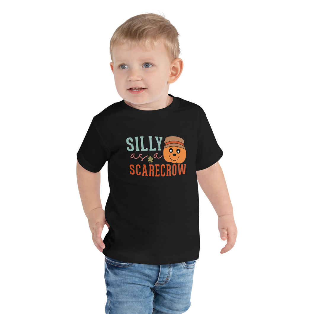 Silly As A Scarecrow Toddler Short Sleeve Tee