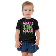 Load image into Gallery viewer, Sassy Little Lassie Toddler Short Sleeve Tee
