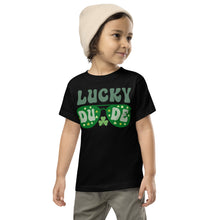 Load image into Gallery viewer, Lucky Dude Toddler Short Sleeve Tee
