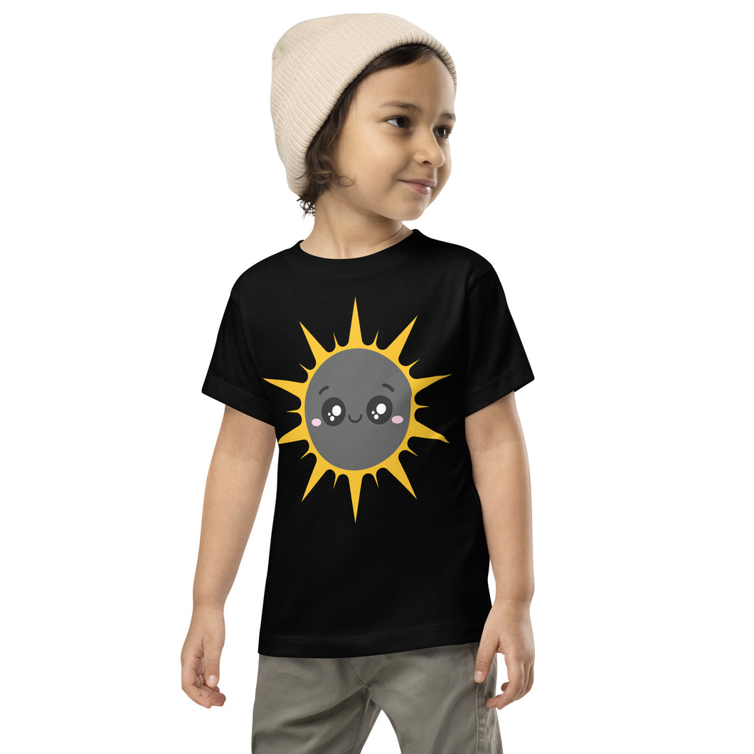 Cute Smiling Sun Toddler Short Sleeve Tee