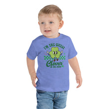 Load image into Gallery viewer, I&#39;m The Cutest Clover In The Patch Toddler Short Sleeve Tee
