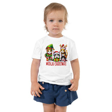 Load image into Gallery viewer, Meowy Christmas Toddler Short Sleeve Tee
