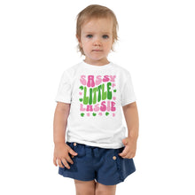 Load image into Gallery viewer, Sassy Little Lassie Toddler Short Sleeve Tee
