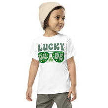 Load image into Gallery viewer, Lucky Dude Toddler Short Sleeve Tee
