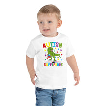 Load image into Gallery viewer, Autism Is My Superpower Toddler Short Sleeve Tee
