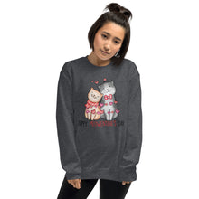 Load image into Gallery viewer, Happy Meowentine&#39;s Day Unisex Sweatshirt
