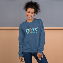 Load image into Gallery viewer, Let&#39;s Get Cozy Unisex Sweatshirt
