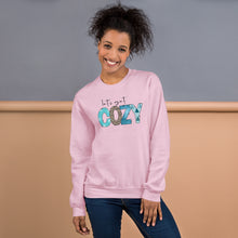 Load image into Gallery viewer, Let&#39;s Get Cozy Unisex Sweatshirt
