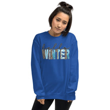 Load image into Gallery viewer, Hello Winter Unisex Sweatshirt
