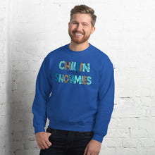 Load image into Gallery viewer, Chillin With My Snowmies Unisex Sweatshirt
