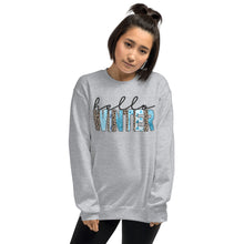 Load image into Gallery viewer, Hello Winter Unisex Sweatshirt
