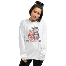 Load image into Gallery viewer, Happy Meowentine&#39;s Day Unisex Sweatshirt
