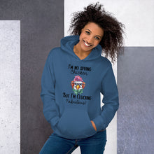 Load image into Gallery viewer, I&#39;m No Spring Chicken But I&#39;m Clucking Fabulous Unisex Hoodie
