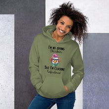 Load image into Gallery viewer, I&#39;m No Spring Chicken But I&#39;m Clucking Fabulous Unisex Hoodie
