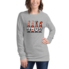 Load image into Gallery viewer, Gnome Love Unisex Long Sleeve Tee
